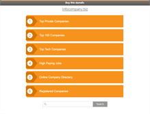 Tablet Screenshot of infocompany.biz
